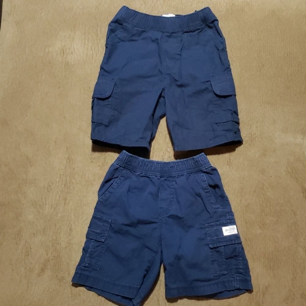 🃏🃏 Children's Place Navy Blue Khaki Cargo Shorts